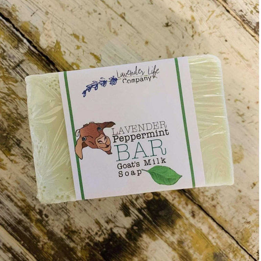 Bar Soap Lavender Bar Soap with Peppermint & Goat's Milk Soappepermint 11 $ Shop All Lavender Life Company Stew's Incense