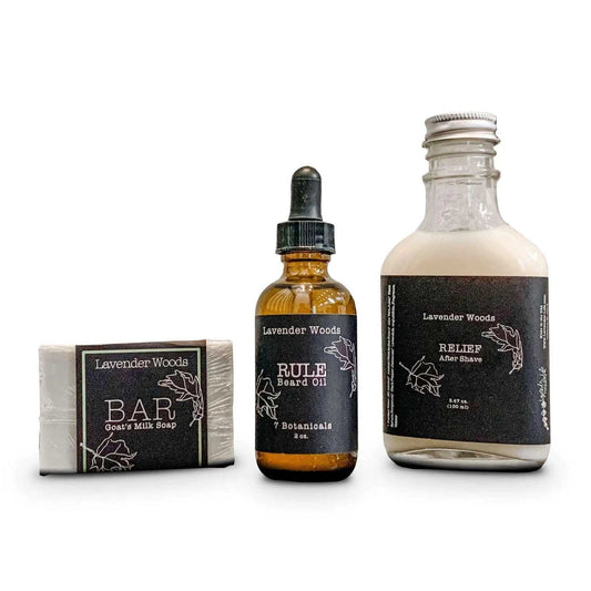 Bath & Body Gift Sets Lavender Woods Men's Gift Set Woods-Giftset 67 $ Shop All Lavender Life Company Stew's Incense