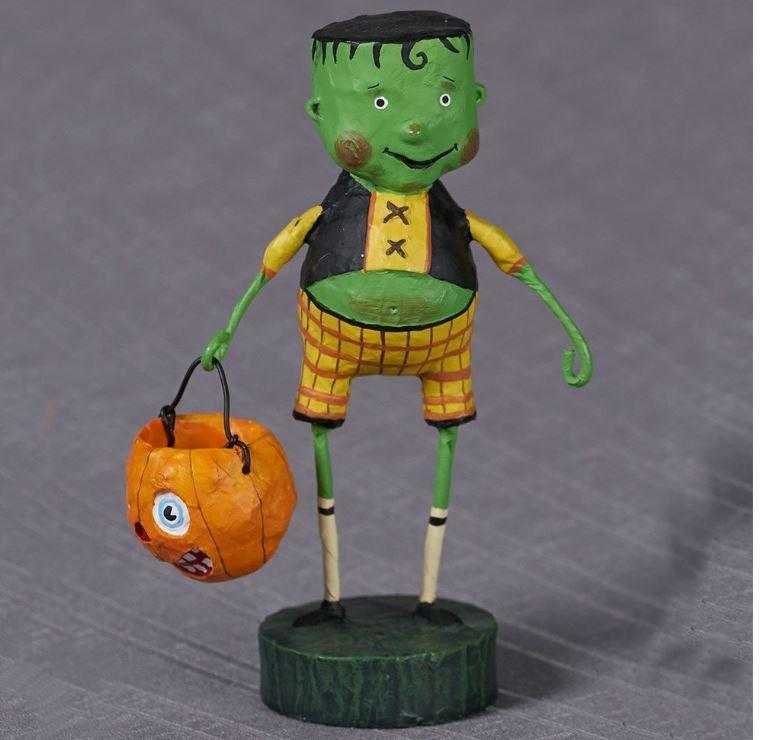 Figurines Little Frankie Stein Halloween Lori Mitchell Collectible Figurine 70315 32 $ Shop All Quirks! Stew's Incense