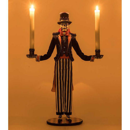 Seasonal & Holiday Decorations Macabre Skeleton Candelabra by Katherine's Collection 28-528667 249 $ Quirks! Stew's Incense