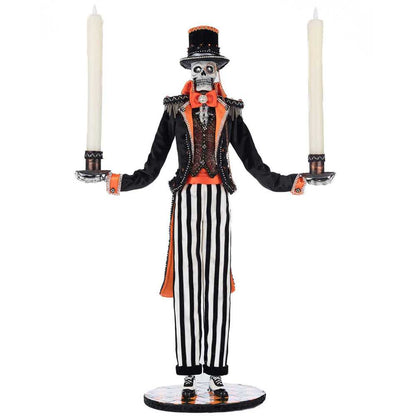 Seasonal & Holiday Decorations Macabre Skeleton Candelabra by Katherine's Collection 28-528667 249 $ Quirks! Stew's Incense