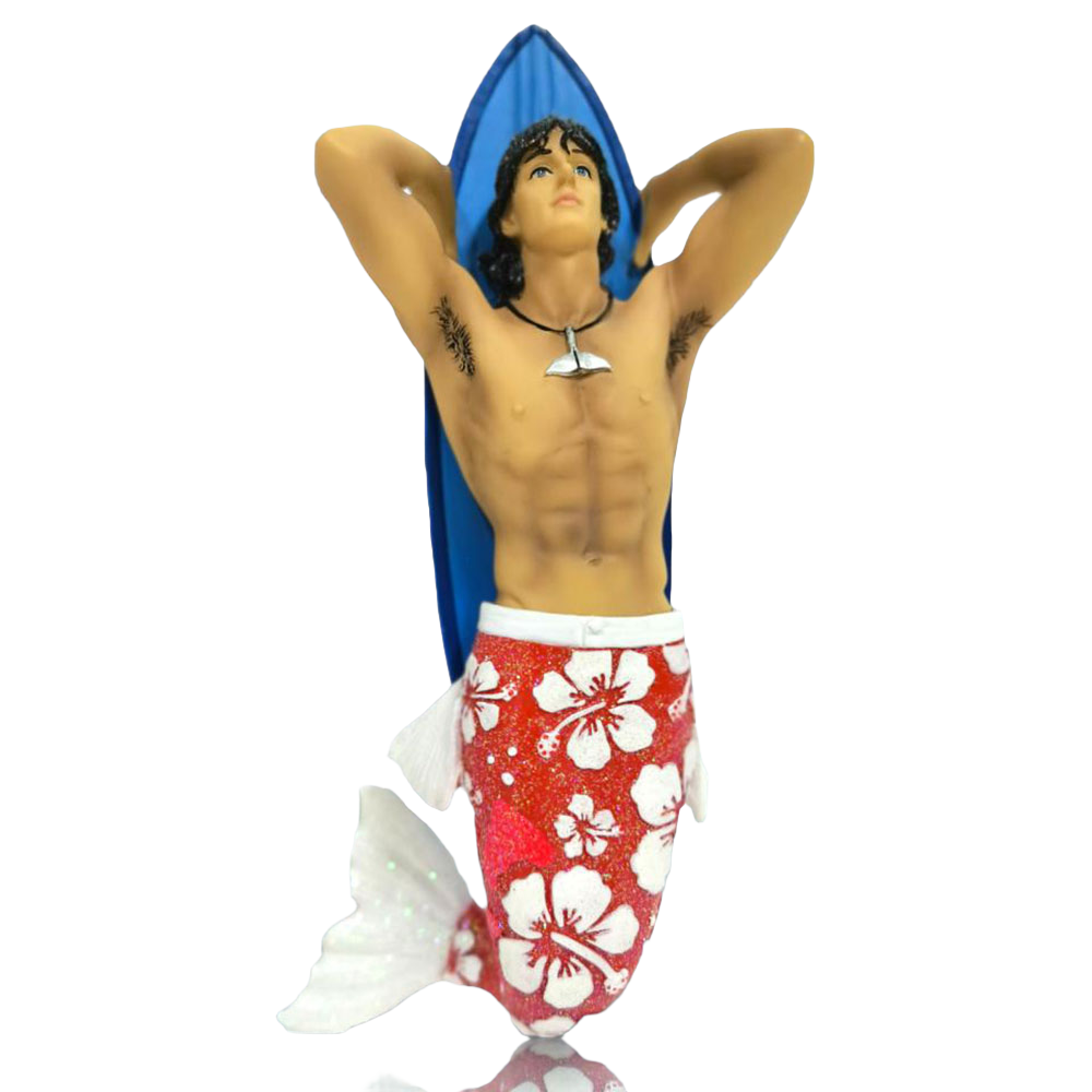December Diamonds Christmas, Seasonal Decor Merman Hung 10 by December Diamonds 55-55159 39 $ Merman Quirks! Stew's Incense