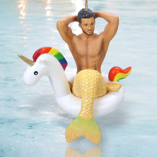 December Diamonds Christmas, Seasonal Decor Merman Mr Unicorn by December Diamonds 55-55125 39 $ Merman Quirks! Stew's Incense