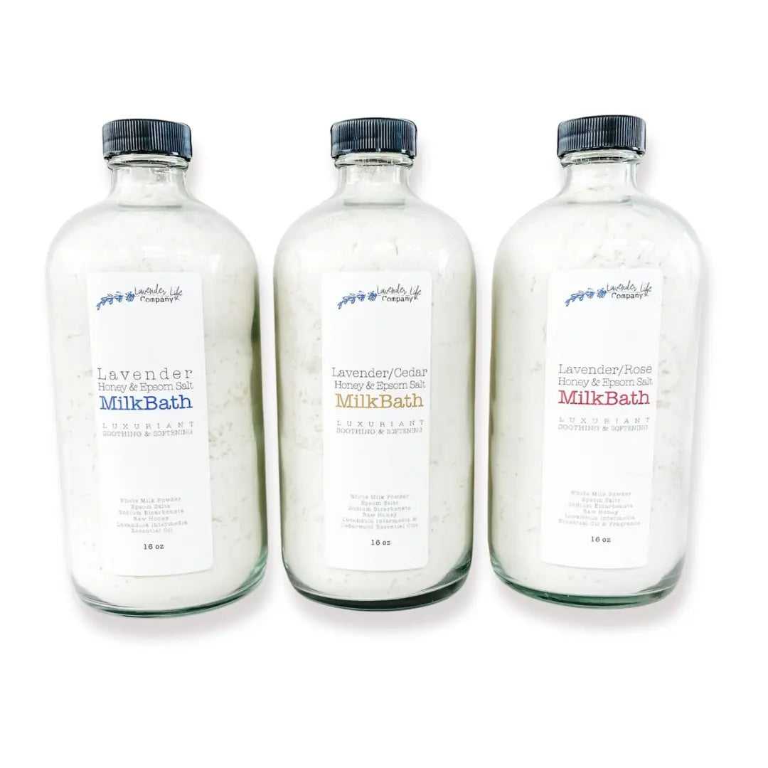 Bath Soaks Lavender Milk Bath lavmilk 29 $ Shop All Lavender Life Company Stew's Incense