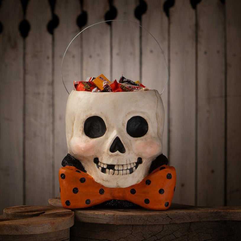 Figurines Mr. Albert Skully Bucket by Bethany Lowe Designs TJ4309 89 $ Shop All Quirks! Stew's Incense