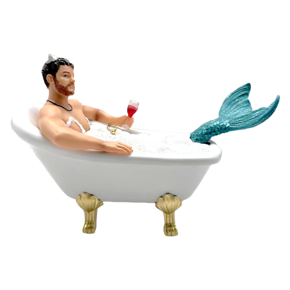 Mermen Collectible Ornaments by December Diamonds Mr Bubbles Merman Collectible *NEW FOR 2025* 55-55477 42 $ Shop All Quirks! Stew's Incense