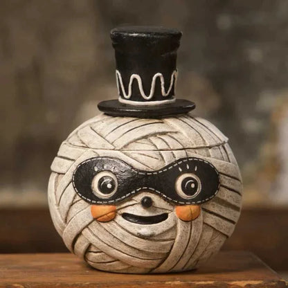 Seasonal Decor, Halloween Mummies Mia & Moe Containers by Johanna Parker for Bethany Lowe JP2031 & 129 $ Quirks! Stew's Incense