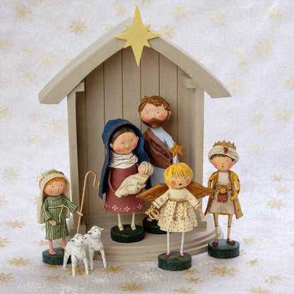 Seasonal Decor, Christmas Nativity Manger Christmas Lori Mitchell Collectible Figurine 11015 69 $ Christmas Quirks! Stew's Incense