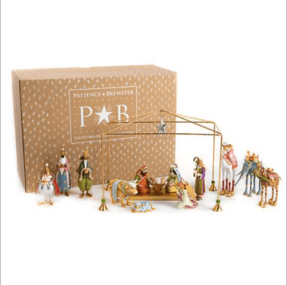 Nativity Sets Nativity Mini Figures Introductory Set by Patience Brewster 31202 298 $ Shop All Quirks! Stew's Incense