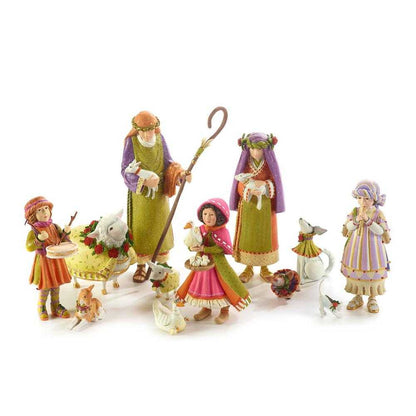 Nativity Sets Nativity Shepherdess with Dog Figures by Patience Brewster 08-30673 95 $ Christmas Quirks! Stew's Incense