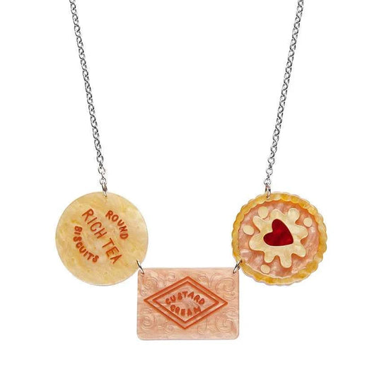Necklaces A Biscuit or Three Necklace by Erstwilder 444476595570_20CE 59 $ Shop All Quirks! Stew's Incense