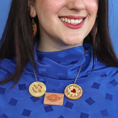 Necklaces A Biscuit or Three Necklace by Erstwilder 444476595570_20CE 59 $ Shop All Quirks! Stew's Incense
