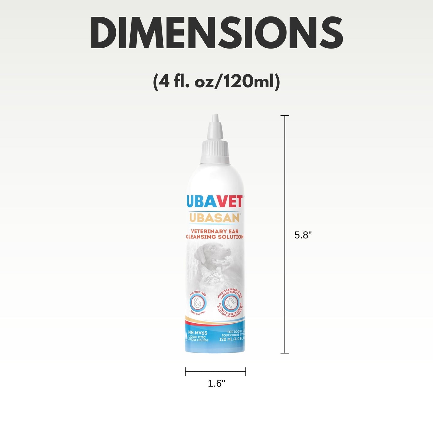 Animal Health UBAVET Ubasan Ear Cleansing Solution for Dogs & Cats – (4 fl oz / 120ml) UVUS90500 14 $ Pet Lovers Store American Pet Supplies Stew's Incense