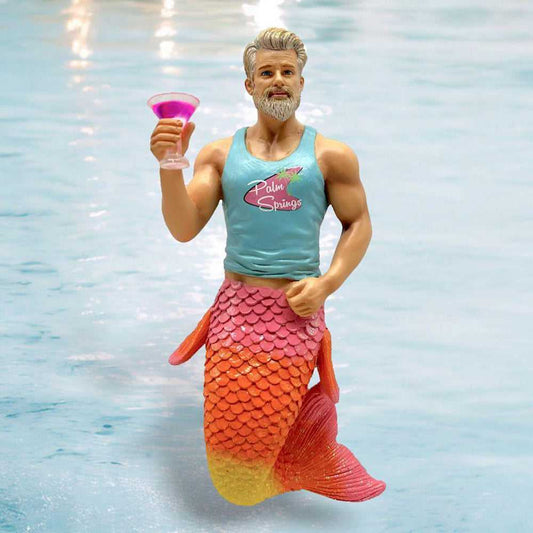 Mermen Collectible Ornaments by December Diamonds Palm Springs Merman Collectible *NEW FOR 2025* 55-55473 38 $ Shop All Quirks! Stew's Incense