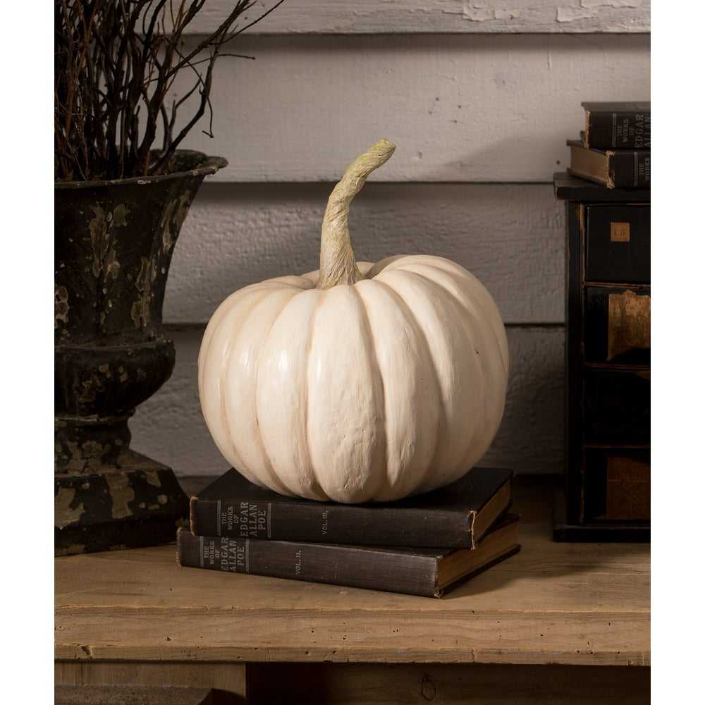 Figurines Peek-a-Boo Pumpkin White by Bethany Lowe Designs TD3138 139 $ Shop All Quirks! Stew's Incense