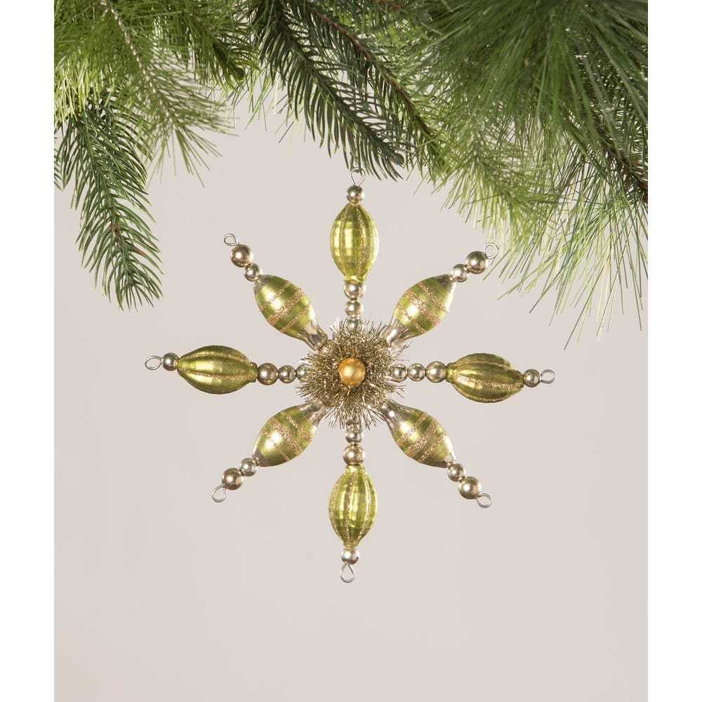 Holiday Ornaments Peridot Starburst Ornament by Bethany Lowe Designs LC2434 18 $ Christmas Quirks! Stew's Incense