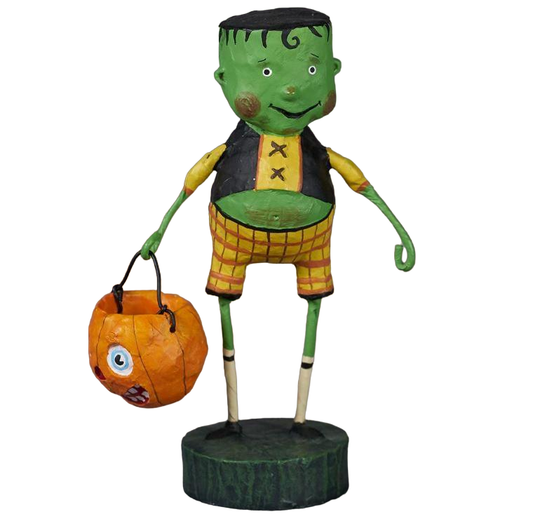 Figurines Little Frankie Stein Halloween Lori Mitchell Collectible Figurine 70315 32 $ Shop All Quirks! Stew's Incense