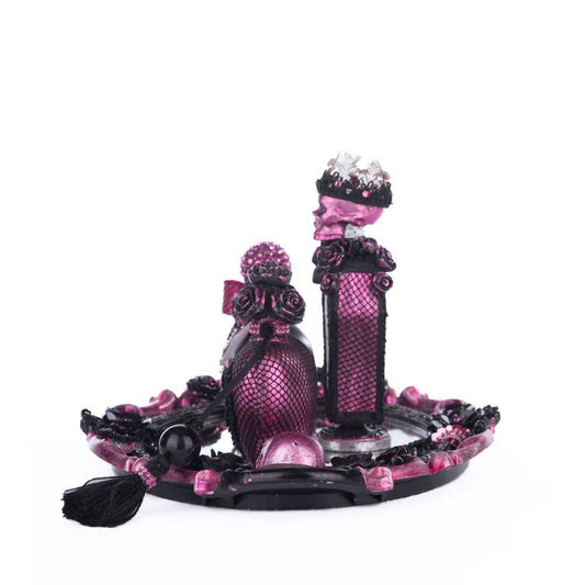 Katherine's Collection Halloween, Halloween, Seasonal Decor Pink Passion Vanity Tray with Bottles Set by Katherine's Collection 28-428154 299 $ Shop All Quirks! Stew's Incense