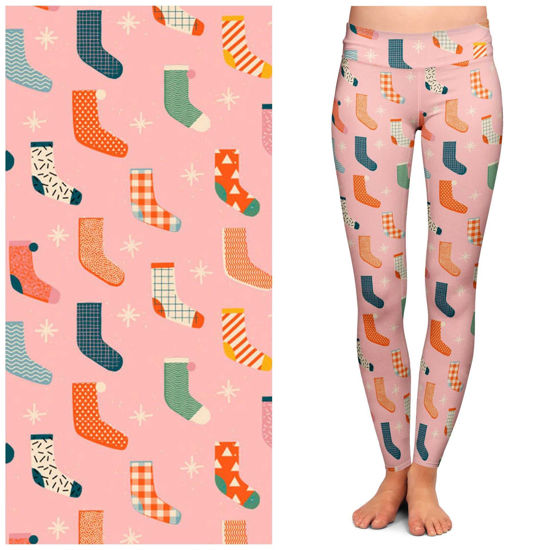 Leggings "Yuletide Yarn" Buttery Soft Leggings by Lipstick & Chrome LCL-08A 24 $ Shop All Quirks! Stew's Incense