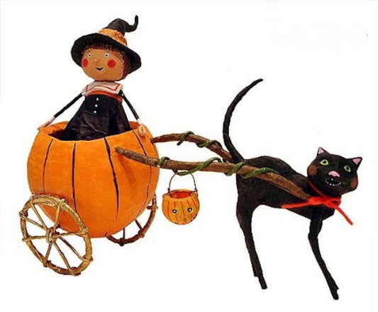 Figurines Piper's Pumpkin Ride Halloween Lori Mitchell Collectible Figurine 20644 56 $ Quirks! Stew's Incense