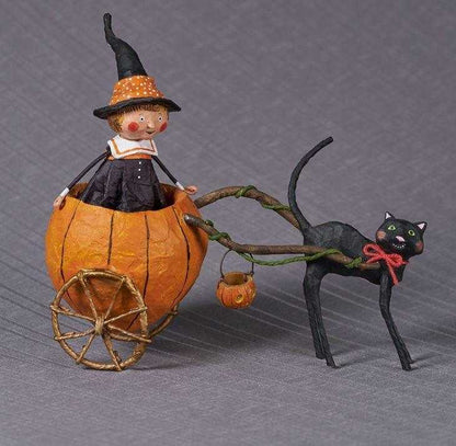 Figurines Piper's Pumpkin Ride Halloween Lori Mitchell Collectible Figurine 20644 56 $ Quirks! Stew's Incense