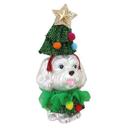 Holiday Ornaments Poodle in Tree Costume Ornament by December Diamonds 79-81725 19 $ Christmas Quirks! Stew's Incense