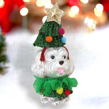 Holiday Ornaments Poodle in Tree Costume Ornament by December Diamonds 79-81725 19 $ Christmas Quirks! Stew's Incense