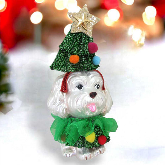 Holiday Ornaments Poodle in Tree Costume Ornament by December Diamonds 79-81725 19 $ Christmas Quirks! Stew's Incense