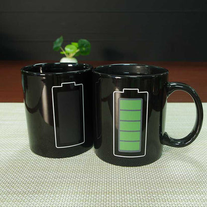 Mug Magical Heat Sensitive Color Changing Battery Meter Coffee Mug CCMLC1021A1 28 $ Mugs Onetify Stew's Incense