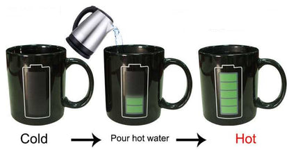 Mug Magical Heat Sensitive Color Changing Battery Meter Coffee Mug CCMLC1021A1 28 $ Mugs Onetify Stew's Incense