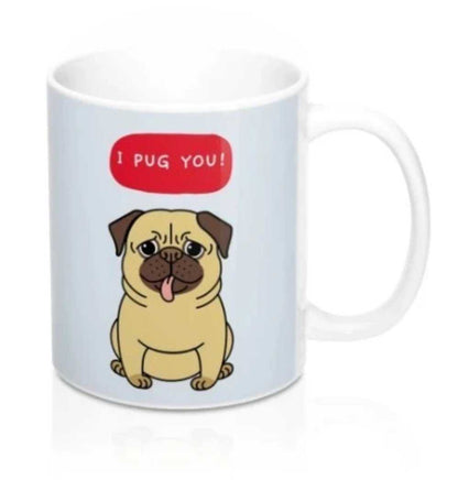 Mug I PUG You Puppy Heat Sensitive Color Changing Mug CCMLC1003C3 24 $ Mugs Onetify Stew's Incense