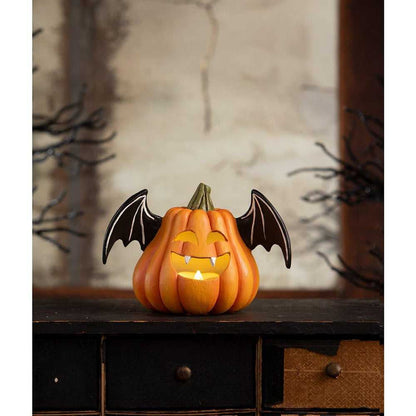 Figurines Pumpkin Bat Luminary by Bethany Lowe Designs TF4249 39 $ Shop All Quirks! Stew's Incense