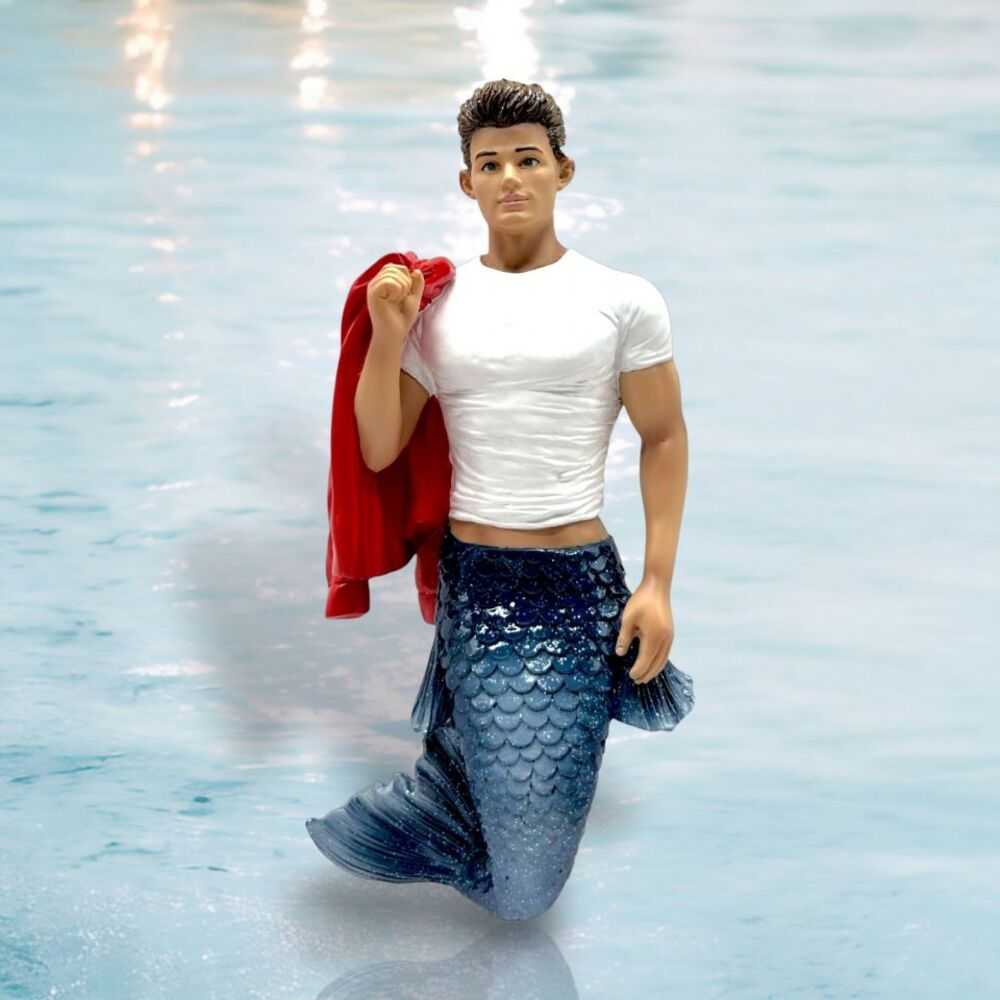 Holiday Ornaments Rebel Merman Ornament by December Diamonds 55-55506 39 $ Christmas Quirks! Stew's Incense