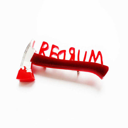 Brooches Redrum - The Shining Inspired Brooch by Cherryloco CL345 29 $ Shop All Quirks! Stew's Incense