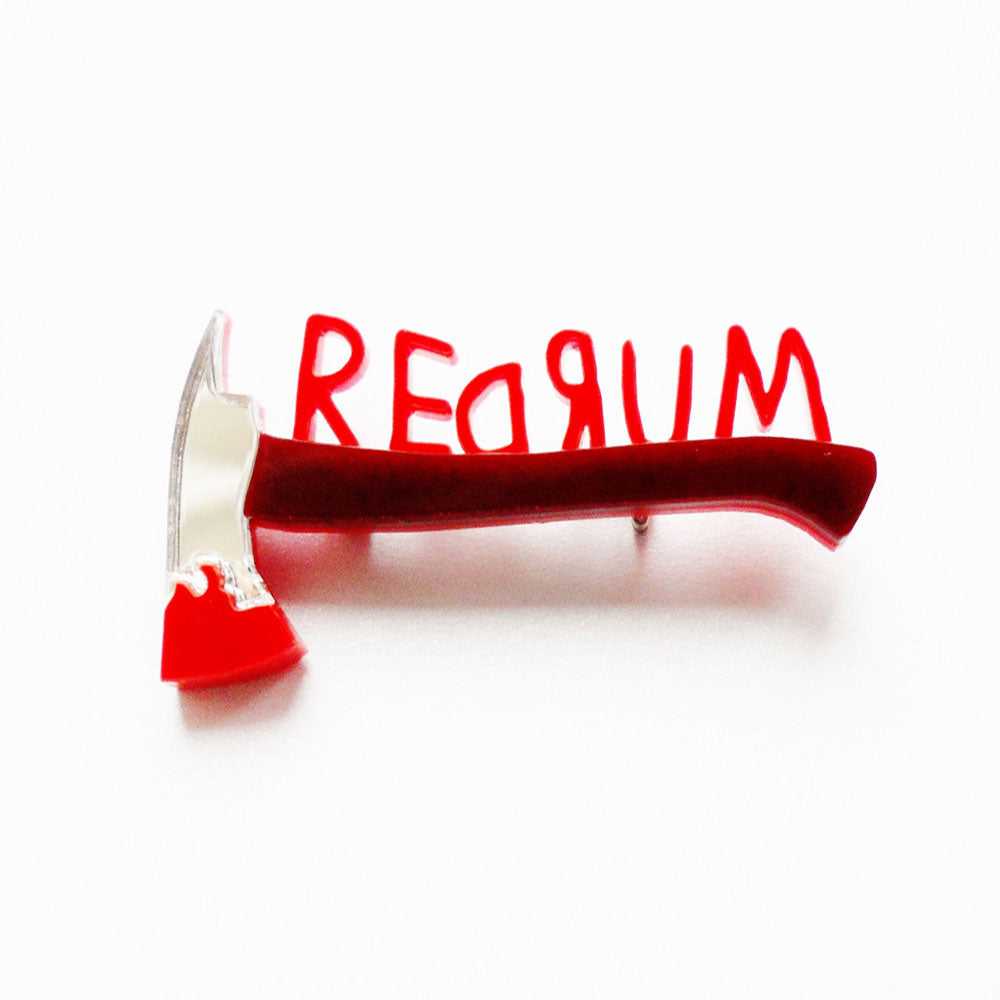 Brooches Redrum - The Shining Inspired Brooch by Cherryloco CL345 29 $ Shop All Quirks! Stew's Incense