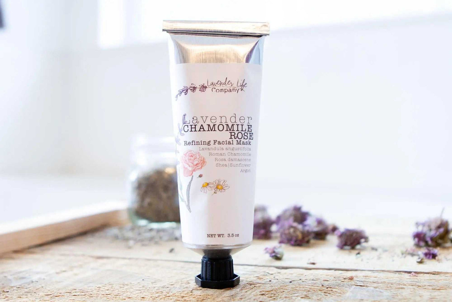 Facial Masks Refining Facial Mask with Lavender, Chamomile & Rose chamrosemask 44 $ Shop All Lavender Life Company Stew's Incense