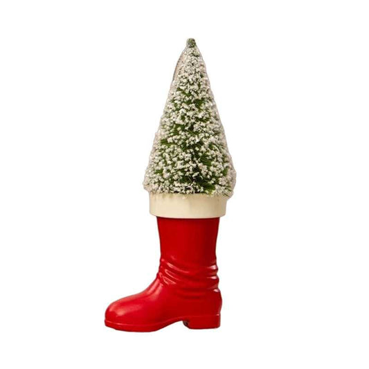 Christmas Santa Boot with Bottle Brush Tree Ornament LC3430 22 $ Shop All Quirks! Stew's Incense