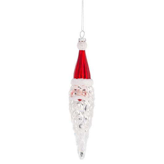 Holiday Ornaments Santa Icicle Blown Glass Ornament RED RED_MX193232 14 $ Shop All Quirks! Stew's Incense