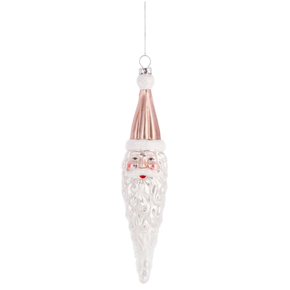 Holiday Ornaments Santa Icicle Blown Glass Ornament PINK PINK_MX193232 16 $ Shop All Quirks! Stew's Incense