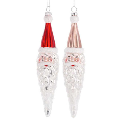 Holiday Ornaments Santa Icicle Blown Glass Ornament PINK PINK_MX193232 16 $ Shop All Quirks! Stew's Incense