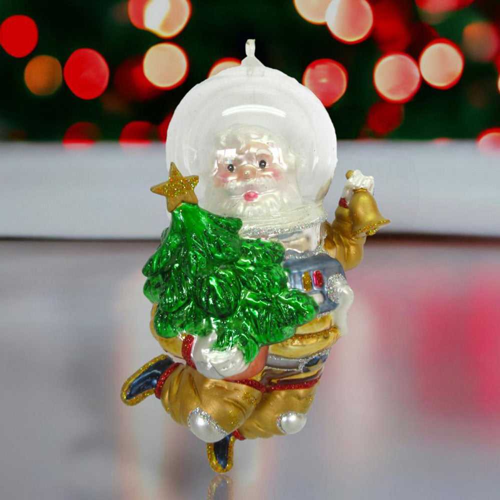Holiday Ornaments Santa in Space Suit Ornament by December Diamonds 79-81944 19 $ Christmas Quirks! Stew's Incense