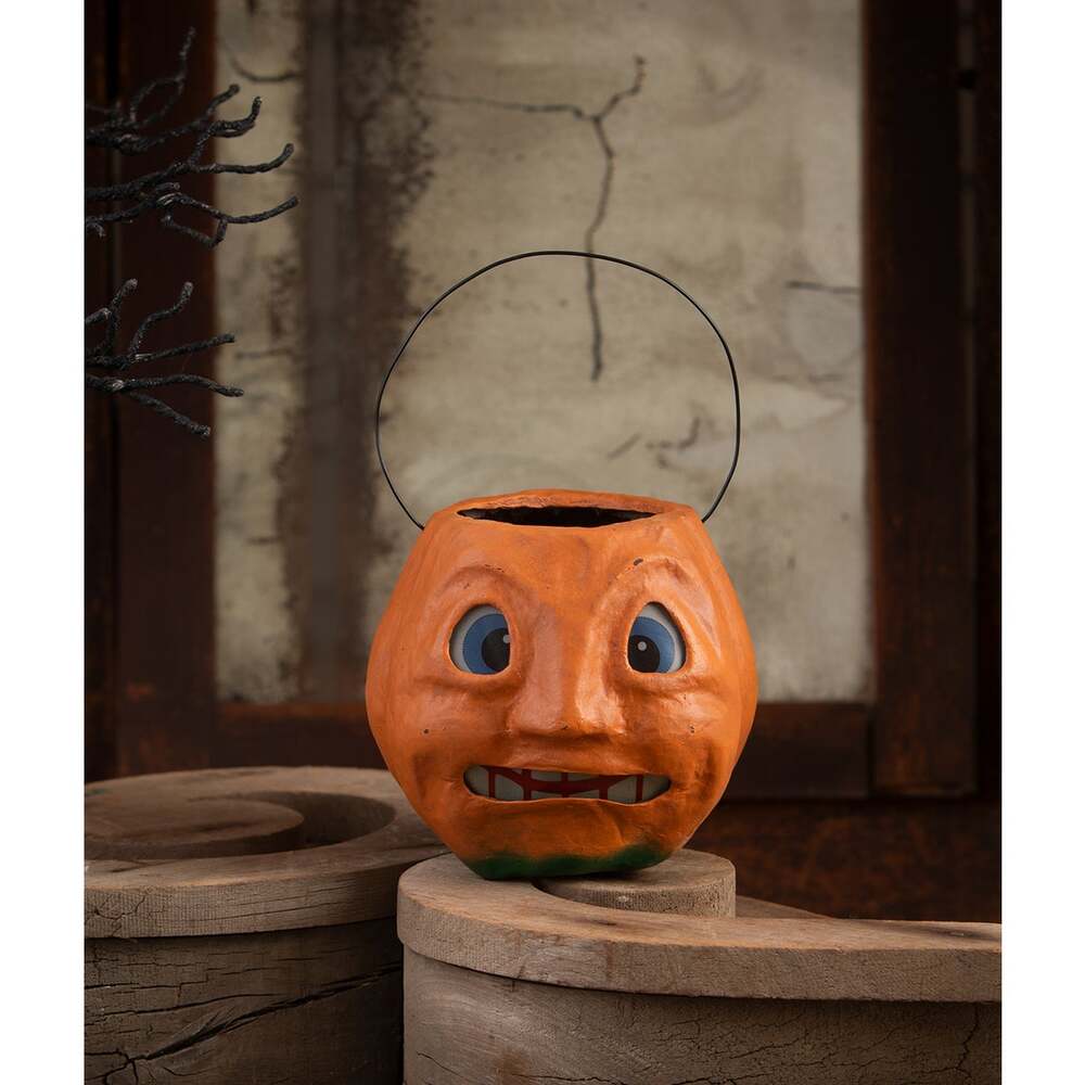 Seasonal Decor, Halloween Scary Vintage Pumpkin Bucket Medium by Bethany Lowe Designs TJ2412 54 $ Shop All Quirks! Stew's Incense