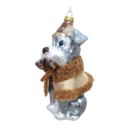 Holiday Ornaments Schnauzer Detective Ornament by December Diamonds 79-81752 19 $ Christmas Quirks! Stew's Incense