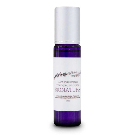 Essential Oils Signature Oil Roll-On - Signature Blend with Geranium, Eucalyptus and More - 100% Pure & Organic Signoilron 28 $ Shop All Lavender Life Company Stew's Incense