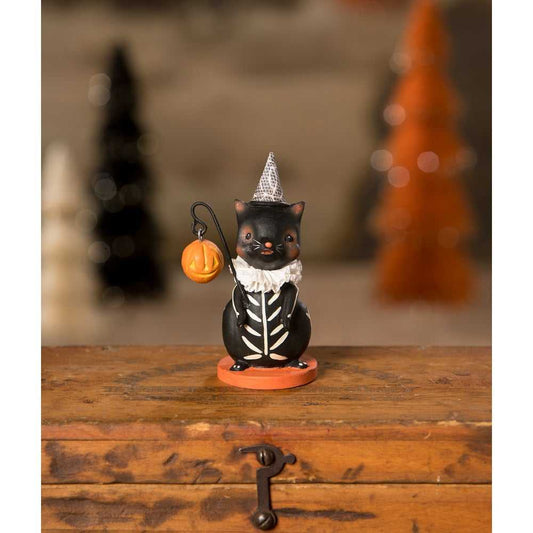 Figurines Skeleton Cat with Lantern by Bethany Lowe Designs ML3094 29 $ Shop All Quirks! Stew's Incense