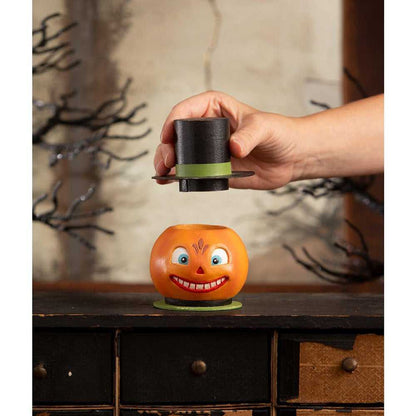Figurines Smiling Pumpkin Container by Bethany Lowe Designs TF4250 32 $ Shop All Quirks! Stew's Incense