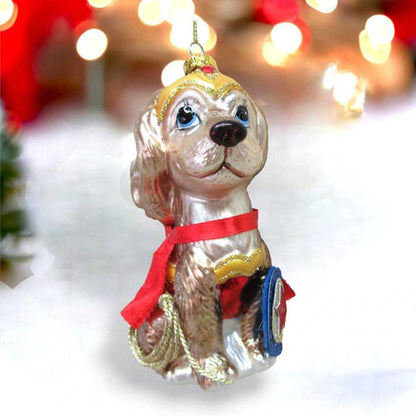 Holiday Ornaments Spaniel in Wonder Dog Costume Ornament by December Diamonds 79-81747 19 $ Christmas Quirks! Stew's Incense