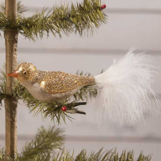 Holiday Ornaments Sparkle Gold Bird Clip Ornament by Bethany Lowe Designs LC2426 14 $ Christmas Quirks! Stew's Incense
