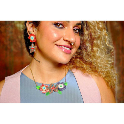 Earrings and Accessories Spooky Flowers Necklace by Laliblue 433585830626_73AB 49 $ Shop All Quirks! Stew's Incense
