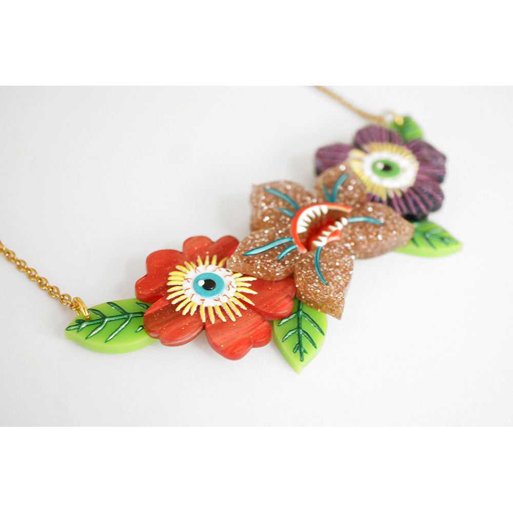 Earrings and Accessories Spooky Flowers Necklace by Laliblue 433585830626_73AB 49 $ Shop All Quirks! Stew's Incense
